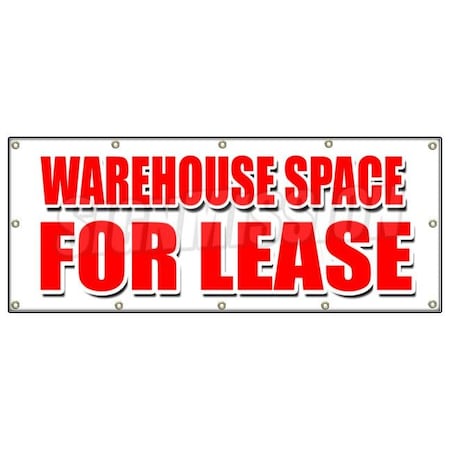 Signmission WAREHOUSE SPACE FOR LEASE BANNER SIGN build to suit a/c loading dock B-120 Warehouse Space For Leas